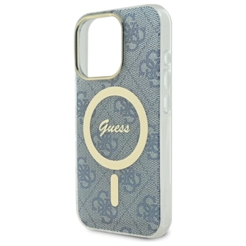 Kup Guess GUHMP16XH4STB Apple iPhone 16 Pro Max Hardcase IML 4G MagSafe blau - GUE4158 - {ean13} - Sklep Home Screen
