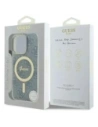 Buy Guess GUHMP16XH4STB Apple iPhone 16 Pro Max hardcase IML 4G MagSafe blue - GUE4158 - {ean13} - Home Screen Store Europe