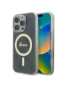 Guess GUHMP16XH4STK Apple iPhone 16 Pro Max hardcase IML 4G MagSafe black