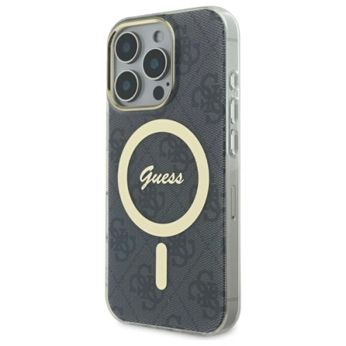 Kup Guess GUHMP16XH4STK Apple iPhone 16 Pro Max Hartschale IML 4G MagSafe schwarz - GUE4159 - {ean13} - Sklep Home Screen