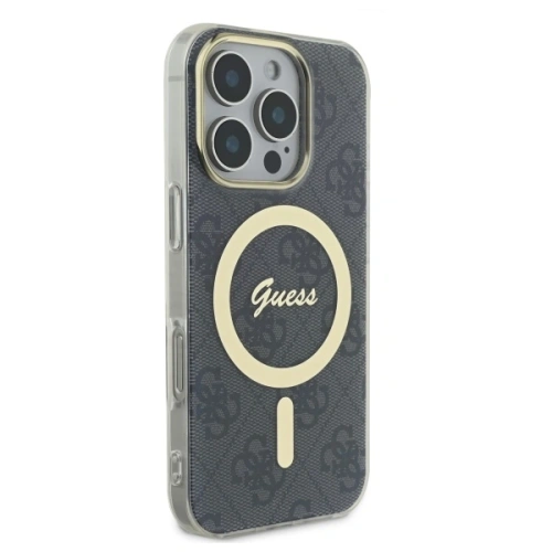 Kup Guess GUHMP16XH4STK Apple iPhone 16 Pro Max Hartschale IML 4G MagSafe schwarz - GUE4159 - {ean13} - Sklep Home Screen