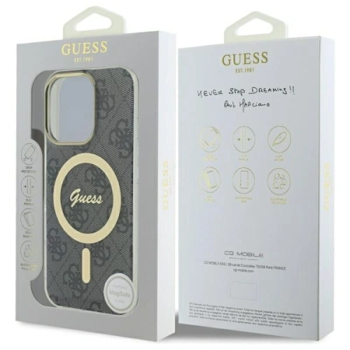 Kup Etui Guess GUHMP16XH4STK Apple iPhone 16 Pro Max hardcase IML 4G MagSafe černý/black - GUE4159 - {ean13} - Sklep Home Screen