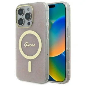 Kup Etui Guess GUHMP16XH4STP Apple iPhone 16 Pro Max hardcase IML 4G MagSafe różowy/pink - GUE4160 - {ean13} - Sklep Home Screen