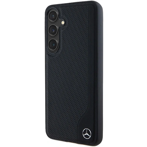 Kup Etui Mercedes MEHMS24M23RBGVK Samsung Galaxy S24+ Plus hardcase s koženým embosovaným vzorem MagSafe černý/black - MRS286 - {ean13} - Sklep Home Screen