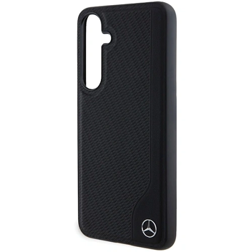 Kup Etui Mercedes MEHMS24M23RBGVK Samsung Galaxy S24+ Plus hardcase s koženým embosovaným vzorem MagSafe černý/black - MRS286 - {ean13} - Sklep Home Screen