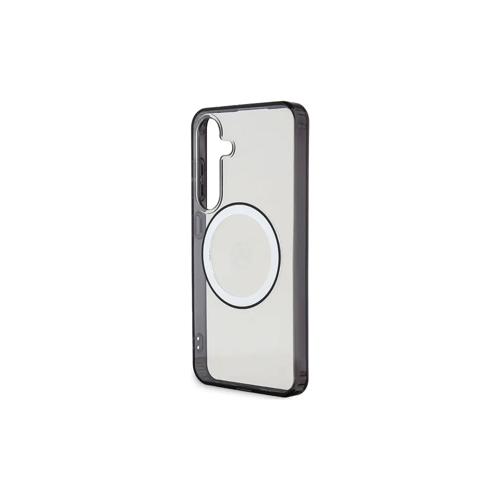 Etui Mercedes MEHMS24S23HUOKC Samsung Galaxy S24 hardcase Printed logo MagSafe transparent