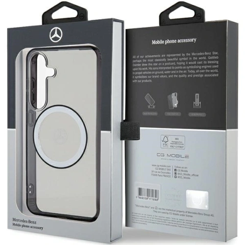 Kup Etui Mercedes MEHMS24S23HUOKC Samsung Galaxy S24 hardcase tištěné logo MagSafe průhledné - MRS287 - {ean13} - Sklep Home Screen