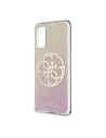 Kup Etui Guess GUHCS62PCUGLPGG Samsung Galaxy S20 růžovo-zlaté/gold pink hard case Glitter Gradient 4G Circle - GUE362RS - {ean13} - Sklep Home Screen