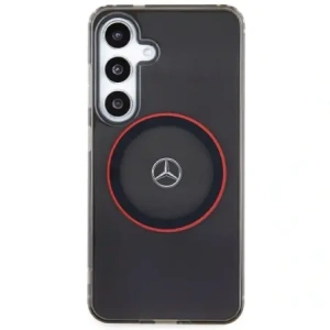 Kup Etui Mercedes MEHMS24S23HUORK Samsung Galaxy S24 hardcase Double Layer W/ Red MagSafe czarny/black - MRS288 - {ean13} - Sklep Home Screen