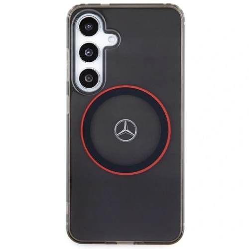 Kup Etui Mercedes MEHMS24S23HUORK Samsung Galaxy S24 hardcase Double Layer W/ Red MagSafe czarny/black - MRS288 - {ean13} - Sklep Home Screen