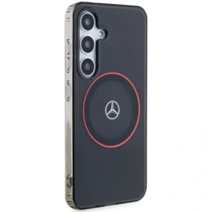 Kup Mercedes MEHMS24S23HUORK Samsung Galaxy S24 Hartschale Doppelschicht mit rotem MagSafe schwarz - MRS288 - {ean13} - Sklep Home Screen