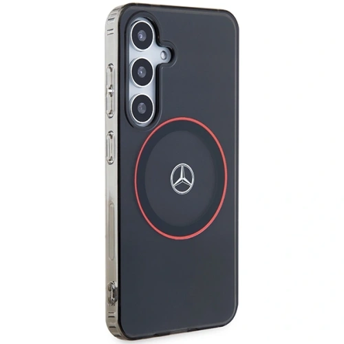 Kup Etui Mercedes MEHMS24S23HUORK Samsung Galaxy S24 hardcase Double Layer W/ Red MagSafe czarny/black - MRS288 - {ean13} - Sklep Home Screen