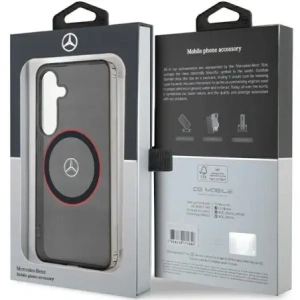 Kup Mercedes MEHMS24S23HUORK Samsung Galaxy S24 Hartschale Doppelschicht mit rotem MagSafe schwarz - MRS288 - {ean13} - Sklep Home Screen