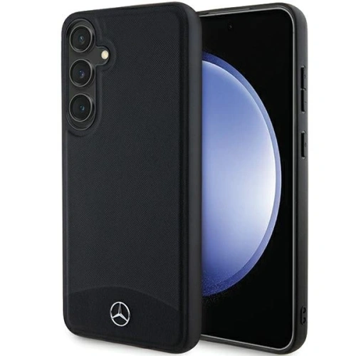 Kup Mercedes MEHMS24S23RBARK Samsung Galaxy S24 husă din piele texturată și simplă MagSafe neagră - MRS289 - {ean13} - Sklep Home Screen