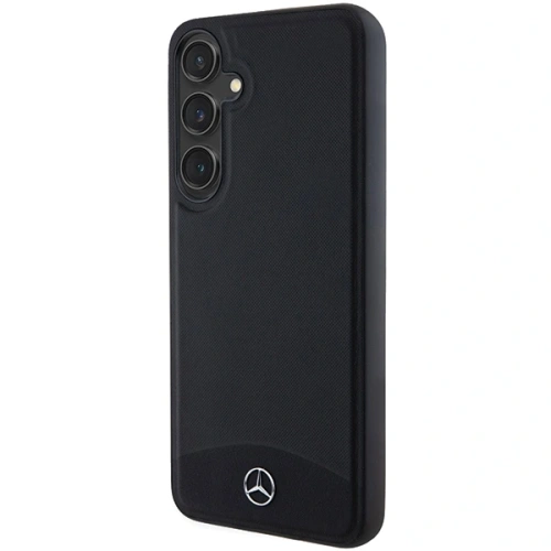 Buy Mercedes MEHMS24S23RBARK Samsung Galaxy S24 hardcase Leather Textured & Plain MagSafe black - MRS289 - {ean13} - Home Screen Store Europe