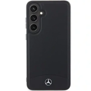 Kup Etui Mercedes MEHMS24S23RBARK Samsung Galaxy S24 hardcase Leather Textured & Plain MagSafe czarny/black - MRS289 - {ean13} - Sklep Home Screen