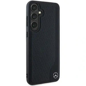 Kup Etui Mercedes MEHMS24S23RBGVK Samsung Galaxy S24 hardcase Leather Debossed Line MagSafe czarny/black - MRS290 - {ean13} - Sklep Home Screen