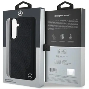 Kup Mercedes MEHMS24S23RBGVK Samsung Galaxy S24 Hartschale Leder Prägung Linie MagSafe schwarz - MRS290 - {ean13} - Sklep Home Screen