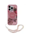 Kup Guess GUHMP16XHFWBRCESP Apple iPhone 16 Pro Max Hardcase IML Blumen mit Perlenstrap MagSafe rosa - GUE4162 - {ean13} - Sklep Home Screen
