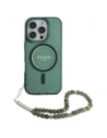 Kup Etui Guess GUHMP16XHGCRELSA Apple iPhone 16 Pro Max hardcase hardcase IML Glitter With Pearl Strap MagSafe zielony/green - GUE4164 - {ean13} - Sklep Home Screen