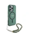 Kup Etui Guess GUHMP16XHGCRELSA Apple iPhone 16 Pro Max hardcase hardcase IML Glitter With Pearl Strap MagSafe zielony/green - GUE4164 - {ean13} - Sklep Home Screen