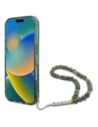 Kup Etui Guess GUHMP16XHGCRELSA Apple iPhone 16 Pro Max hardcase hardcase IML Glitter With Pearl Strap MagSafe zielony/green - GUE4164 - {ean13} - Sklep Home Screen