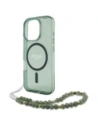 Kup Etui Guess GUHMP16XHGCRELSA Apple iPhone 16 Pro Max hardcase hardcase IML Glitter With Pearl Strap MagSafe zielony/green - GUE4164 - {ean13} - Sklep Home Screen