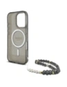 Kup Etui Guess GUHMP16XHGCRELSK Apple iPhone 16 Pro Max hardcase IML Glitter s perlovým popruhem MagSafe černý/černý - GUE4165 - {ean13} - Sklep Home Screen