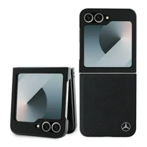 Kup Mercedes MEHMZF623RBGVK Samsung Galaxy Z Flip6 Imitare din Piele de Lemn MagSafe negru - MRS291 - {ean13} - Sklep Home Screen