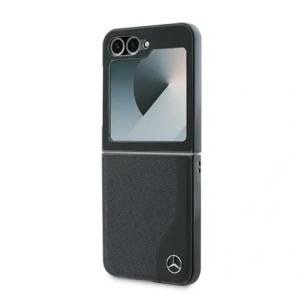 Kup Mercedes MEHMZF623RBGVK Samsung Galaxy Z Flip6 Leder Holz-Imitation MagSafe schwarz - MRS291 - {ean13} - Sklep Home Screen