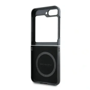Mercedes MEHMZF623RBGVK Samsung Galaxy Z Flip6 Leather Wood Imitation MagSafe black