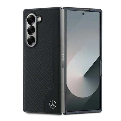Kup Mercedes MEHMZFD623RBGVK Samsung Galaxy Z Fold6 Leder Holzimitat MagSafe schwarz - MRS292 - {ean13} - Sklep Home Screen