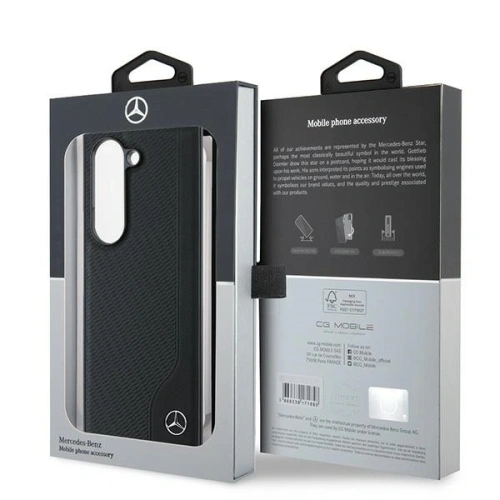 Kup Mercedes MEHMZFD623RBGVK Samsung Galaxy Z Fold6 Bőr Fa Imitáció MagSafe fekete - MRS292 - {ean13} - Sklep Home Screen