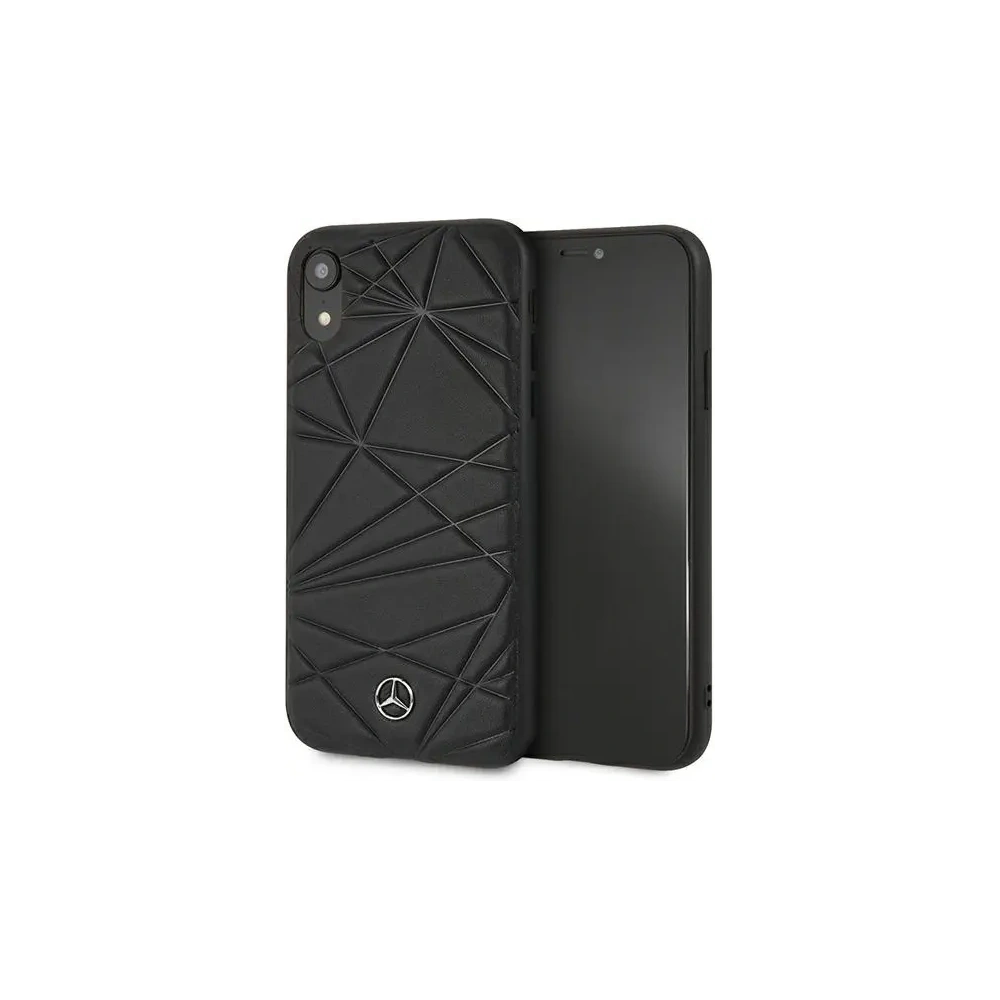 Etui Mercedes MEPERHCI61QGLBK iPhone XR czarny/black hardcase Twister