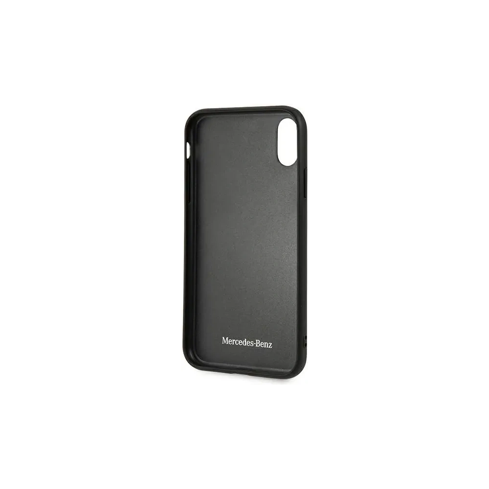 Etui Mercedes MEPERHCI61QGLBK iPhone XR czarny/black hardcase Twister