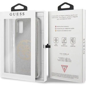 Kup Etui Guess GUHCS67PCUGLLG Samsung Galaxy S20+ Plus jasnoszary/light grey hard case Glitter 4G Circle Logo - GUE363GRY - {ean13} - Sklep Home Screen
