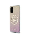 Kup Etui Guess GUHCS67PCUGLPGG Samsung Galaxy S20+ Plus roz-gold/aurie roz hard case Glitter Gradient 4G Circle - GUE364RS - {ean13} - Sklep Home Screen