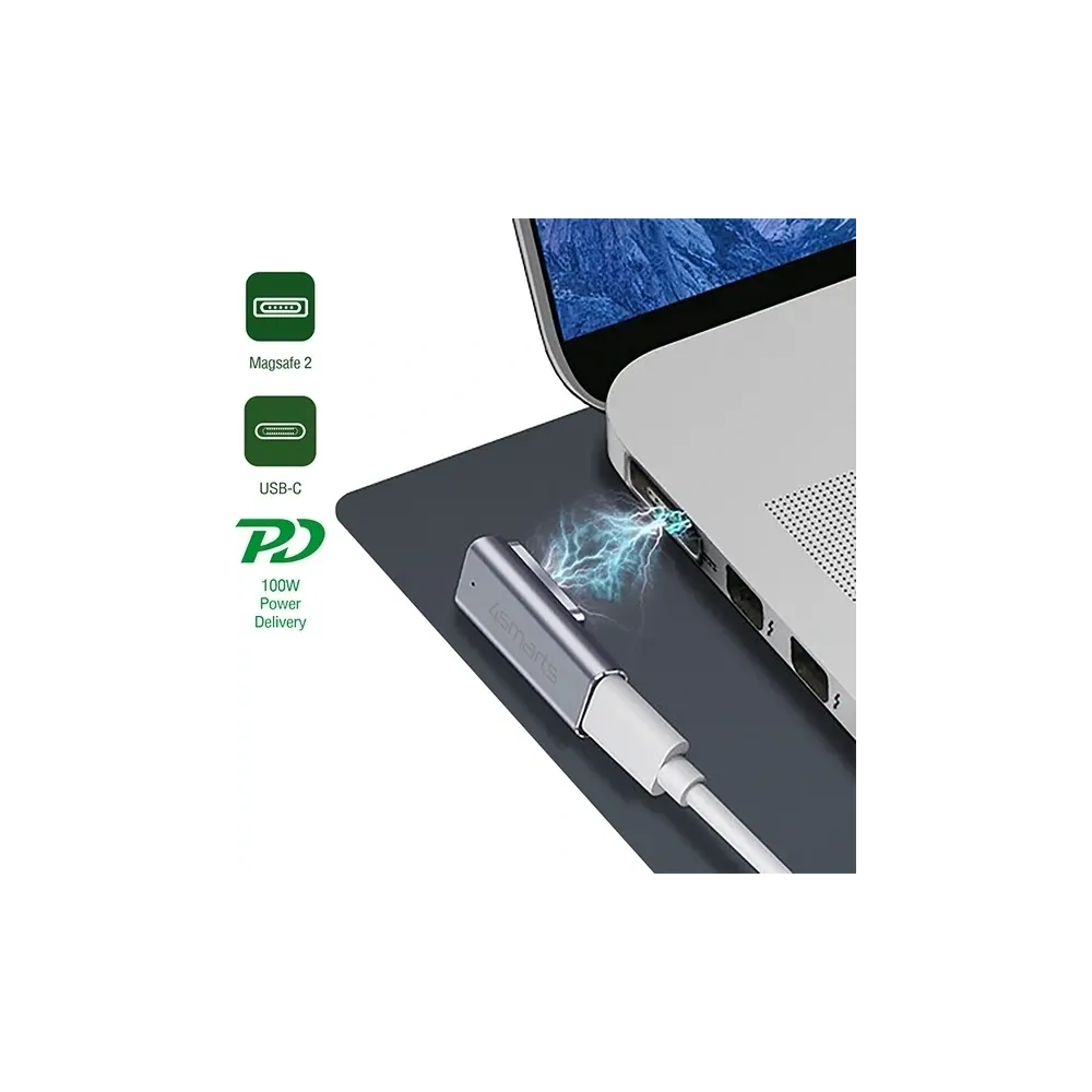 Adapter USB-C / MagSafe 2 do MacBooków 4smarts PD 100W