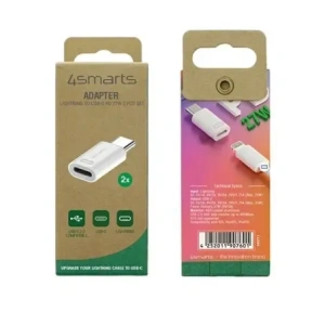 Kup 4smarts 27W USB-C / Lightning Adapter [2 PACK] - 4SMR5 - {ean13} - Sklep Home Screen