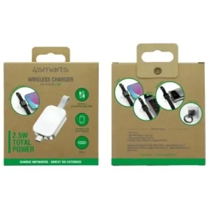 Kup Ładowarka bezprzewodowa 4smarts do Apple Watch z wejściem USB-C white/biała - 4SMR6 - {ean13} - Sklep Home Screen