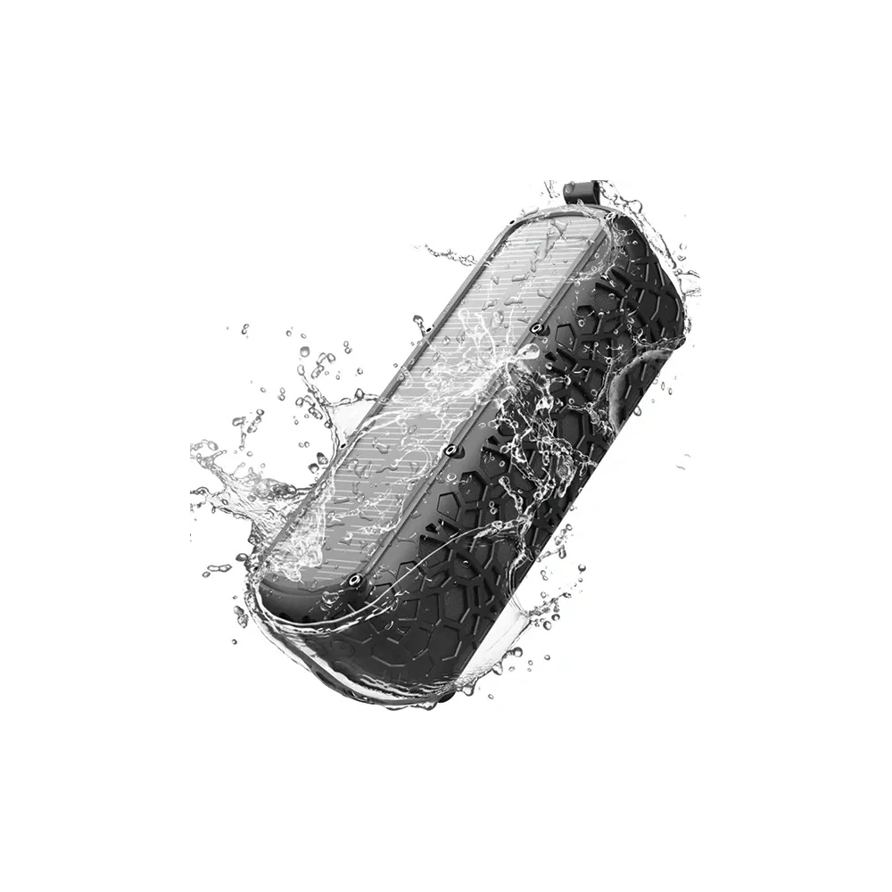 Głośnik 4smarts Bluetooth Endless Summer z ładowaniem solarnym czarny/black