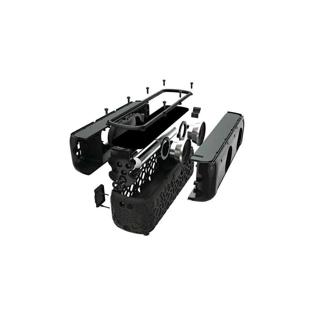 Głośnik 4smarts Bluetooth Endless Summer z ładowaniem solarnym czarny/black