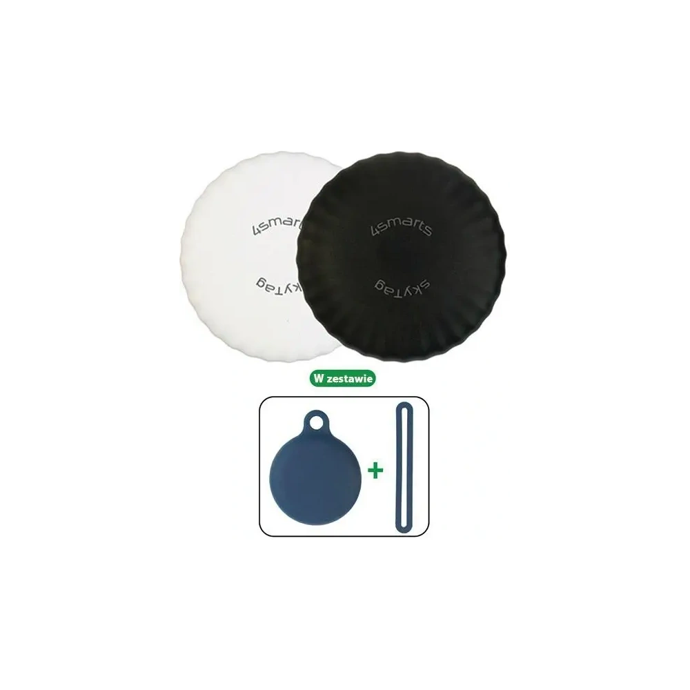 Lokalizator 4smarts Location Finder SkyTag Slim Set Black+ White