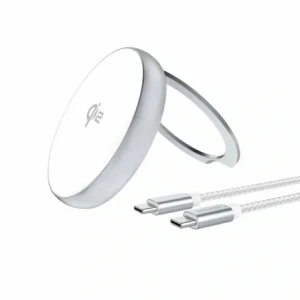 Kup Ładowarka bezprzewodowa 4smarts Kickstand 15W srebrna/silver - 4SMR18 - {ean13} - Sklep Home Screen