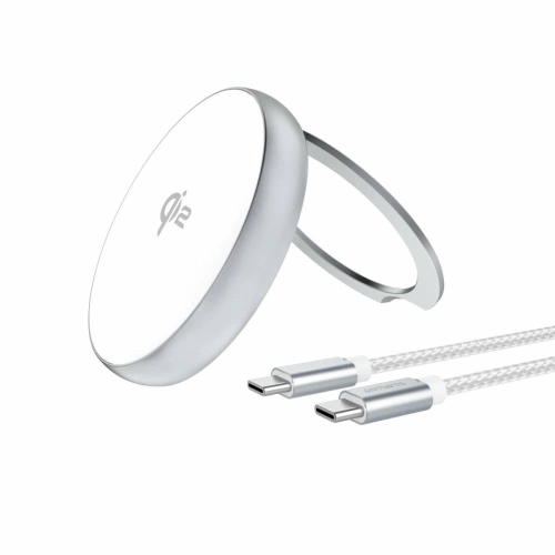 Kup Bezdrátová nabíječka 4smarts Kickstand 15W stříbrná/silver - 4SMR18 - {ean13} - Sklep Home Screen