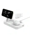 Bezdrátová nabíječka 4smarts QI2 Trident 2w1 USB-C s napájecím adaptérem 30W bílá/white
