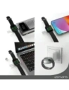 Kup 4smarts MFI Wireless Fast Charger für Apple Watch silber - 4SMR20 - {ean13} - Sklep Home Screen