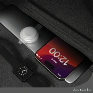 Kup Ładowarka bezprzewodowa 4smarts MFI Fast Charger do Apple Watch srebrna/silver - 4SMR20 - {ean13} - Sklep Home Screen