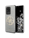 Kup Guess Samsung Case GUHCS69PCUGLLG Galaxy S20 Ultra hellgrau/hellgrau Hartschalenetui Glitter 4G Circle Logo - GUE365GRY - {ean13} - Sklep Home Screen