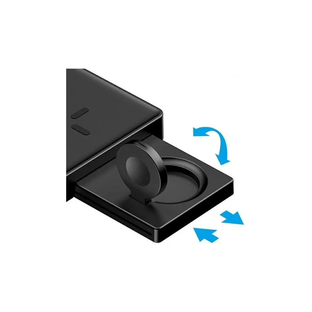 Ładowarka bezprzewodowa 4smarts UltiMag 3w1 do Apple iPhone, Apple Watch, Airpods 20W biała/white